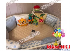 Детский матрас в овальгую кроватку OVAL HOLO+KOKOS