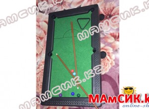 1toy Т52443 Игра настольная "Бильярд" 60х34см