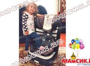 NANIA MYLA Автокресло 9-36 кг FASHION SHOP Черный