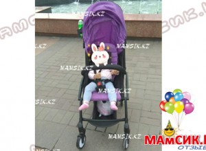 Коляска Baby Time цвет фиолетовый