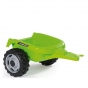 SMOBY Трактор педальный с прицепом XL, зеленый 142*44*54,5см