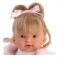 LLORENS: Кукла Валерия 28 см., блондинка в розовом костюме