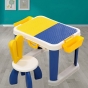 PITUSO Стол для игр с конструктором,со стульчиком (конструктор в комплект не входит),55*50*70см