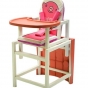 BABYS Стул-стол для кормления PIGGY Розовый