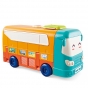 PITUSO Игровой набор Автомобилист-Школьный музыкальный автобус Orange/Оранжевый.(18 шт.в кор)